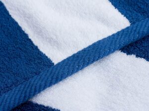 Blue Stripe Cabana Towels