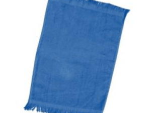 Royal Blue Fringed Towel