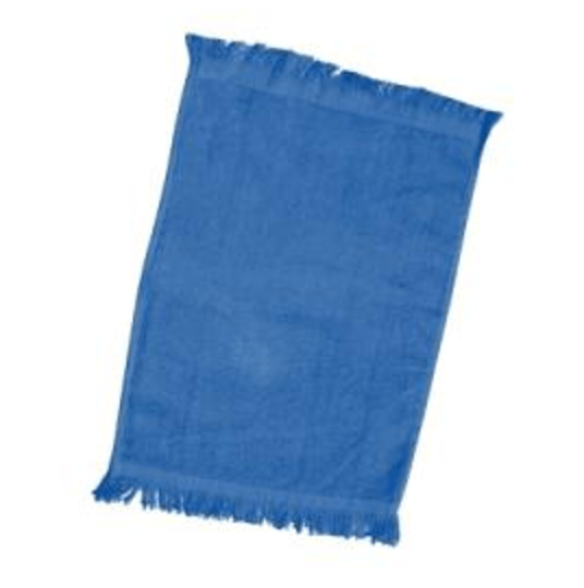Royal Blue Fringed Towel