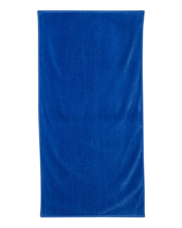 Velour Royal Blue Beach Towels